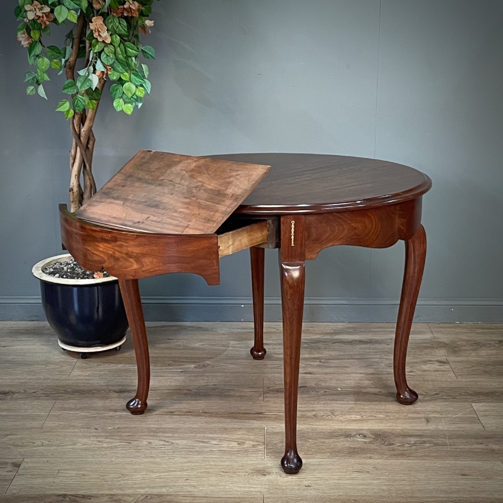 attractive antique edwardian mahogany small french dining table