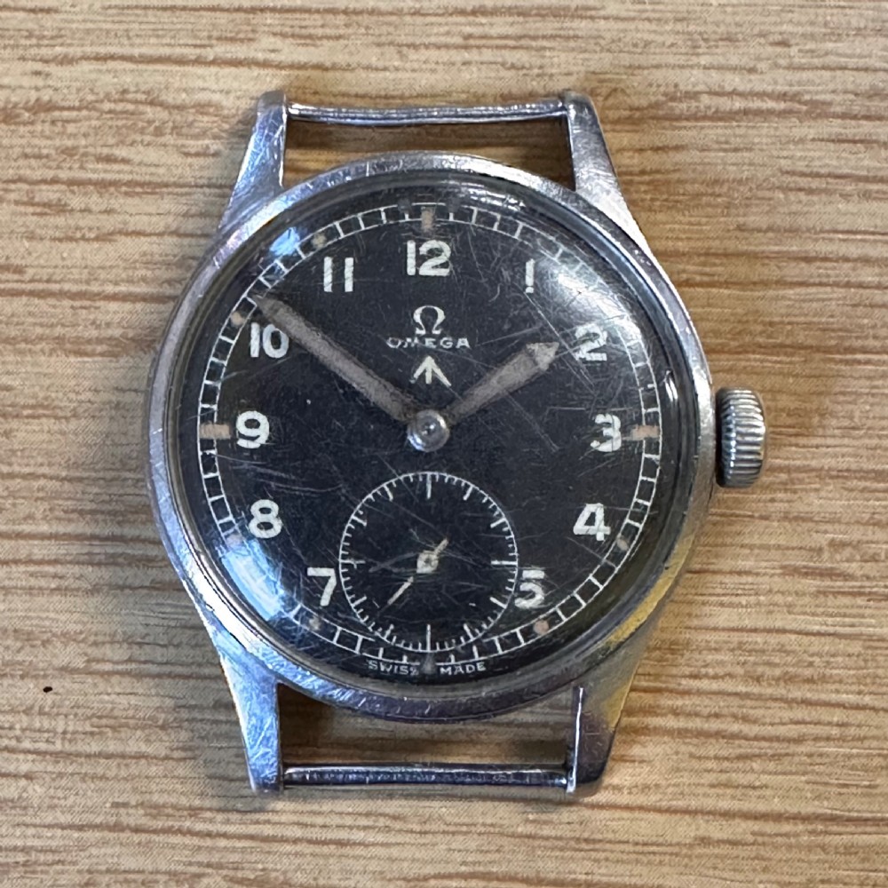 omega dirty dozen military watch in good original untouched condition