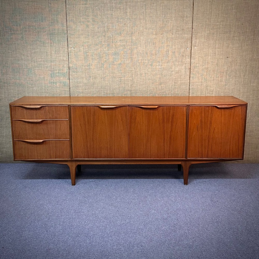 attractive wide large vintage mcintosh 1960s dunvegan teak sideboard
